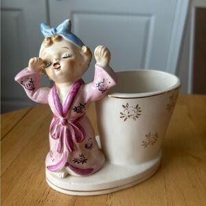 Vintage Grantcrest Toothbrush Holder